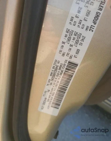 2011 Chrysler Town & Country Limited из США, поврежденный, VIN 2A4RR6DGXBR652943